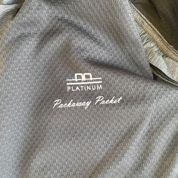 Alessandro Albanese Mens Platinum Jacket Windbreaker Light Packable Size Large - Picture 7 of 8